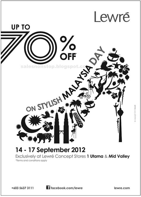 Lewré Malaysia Day Promotion (14 - 17 Sept 2012) | Sales nonstop