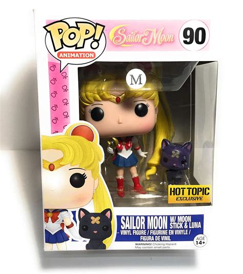 Funko POP Anime Sailor Moon with Luna Action Figure Action & Toy ...