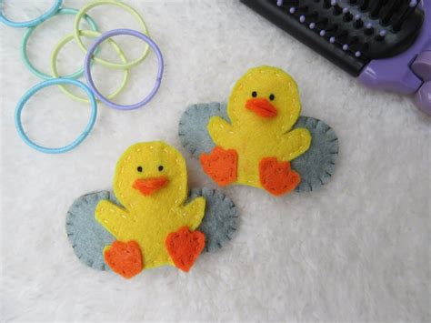 (10 Units) Duck Hair Clips, MOMOJIA Duck Hairpin Unique Duck Hair Clips Cute For Kids And Adults ...