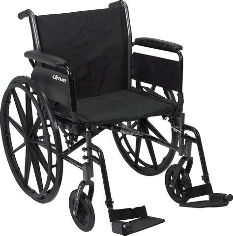 Drive Medical Cruiser Iii Lightweight Wheelchair With Flip Back ...