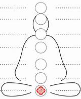 Chakra Symbols Black And White Sketch Coloring Page sketch template