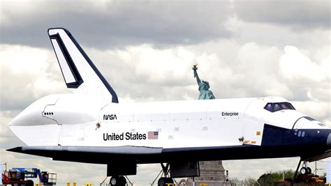 Space Shuttle Enterprise lands at Intrepid Museum in New York - UPI.com