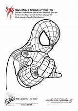 Free Spiderman Printable Coloring Pages sketch template