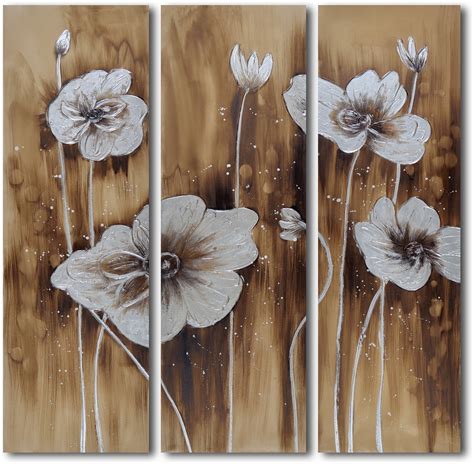 15 Best Ideas 3 Piece Floral Wall Art