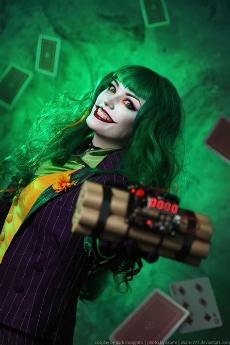 Female Joker cosplay 10 by HydraEvil on DeviantArt | Джокер, Аниме косплей, Рисунки