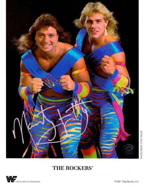 Marty Jannetty Autographed WWF the Rockers 8x10 Photo – Icon Autographs