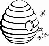 Honeycomb Pattern Printable Stencil Patterns Outline Template Stencils  sketch template