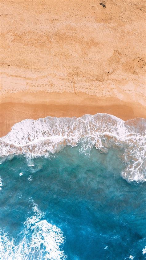 Ocean Waves Aerial View Wallpapers - Wallpaper Cave