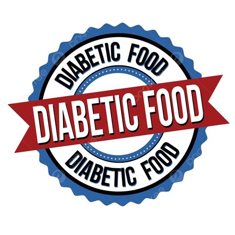 Diabetic Food Label Or Sticker Symbol Element Sign Vector, Symbol, Element, Sign PNG and Vector ...