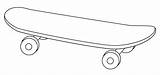 Skateboard Coloring Pages sketch template