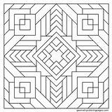 Pin By Nelabaez On To Color  Geometric coloring pages Mandala sketch template