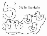 Five Little Ducks Coloring Sheet Coloring Pages sketch template