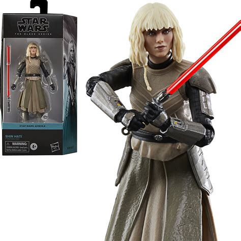 Shin Hati Star Wars The Black Series 6" Articulated Action Figure | Pop ...