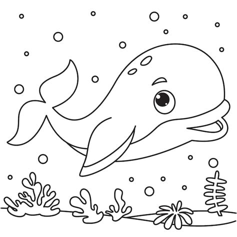 Premium Vector | Line Art Drawing For Kids Coloring Page