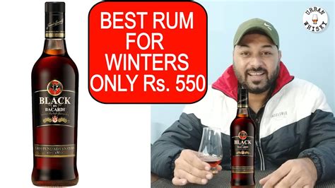 Bacardi Black Rum | Bacardi Black Review in HINDI | PRICE | Detailed Review 2022 #URBANWHISKY ...