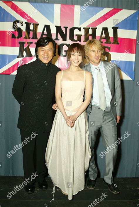 Jackie Chan Fann Wong Owen Wilson Editorial Stock Photo - Stock Image ...