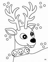 Reindeer Coloring Pages  30 FREE Printable Printabulls sketch template