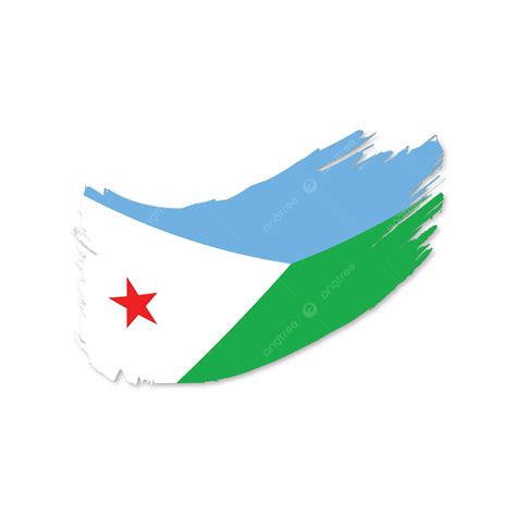 Djibouti Vector Flag Design, Djibouti, Djibouti Flag, Djibouti National ...