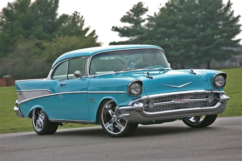 Linsday McLaughlin’s Blue ’57 Chevy Blends Both Old and New