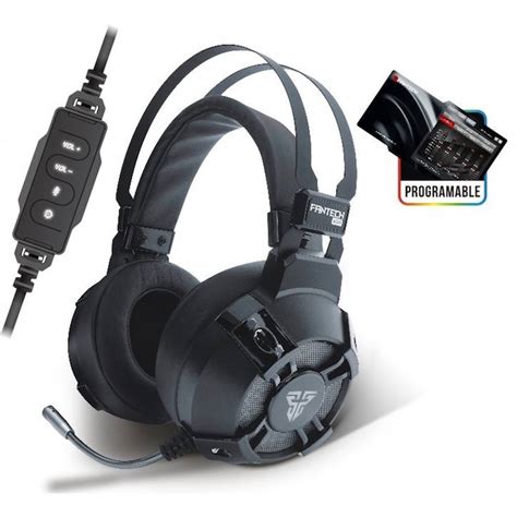 FANTECH Headset HG11 Captain True Virtual Surround Sound 7.1 For Laptop Pc PS4 Mobile Phone