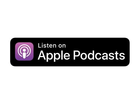 Listen on Apple Podcast Logo PNG vector in SVG, PDF, AI, CDR format