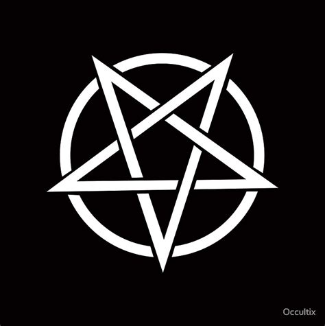 "Inverted Pentagram" by Occultix | Redbubble