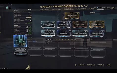 Warframe Ceramic Dagger build guide: Drop location, Incarnon build, and more