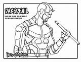 Daredevil Coloring Page At GetColoringscom  Free Printable Colorings sketch template