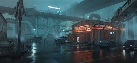 Cyberpunk 2077 nous présente le quartier de Watson de la ville Night ...