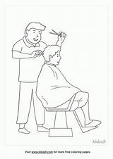 Barber Coloring Pages  Nation sketch template