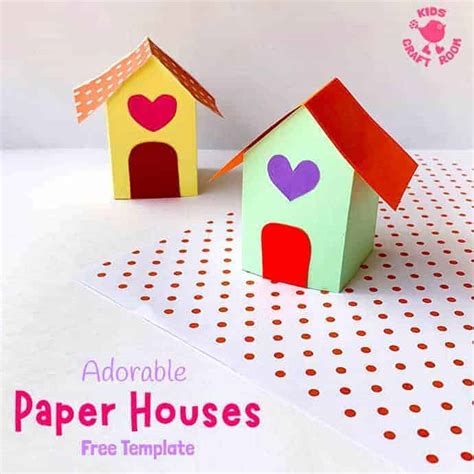 Paper House Model For Kids