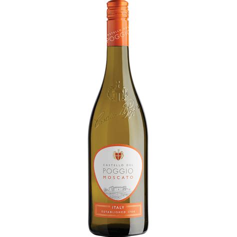 Zonin Castello Del Poggio Moscato 750ml – BSW Liquor