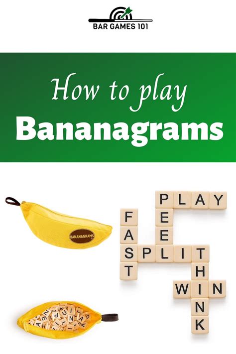 Bananagrams Rules: How to Play (And Why You’ll Want to) | Two letter words, Word building games ...