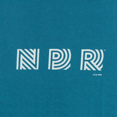 Retro 90s Logo T-Shirt: Ocean – NPR Shop