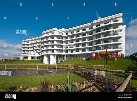 Exteriors of Ocean Hotel, Butlins Bognor Regis Stock Photo - Alamy