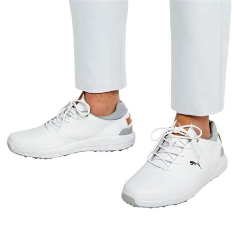 PUMA Men's IGNITE ARTICULATE Leather Golf Shoes - Worldwide Golf Shops