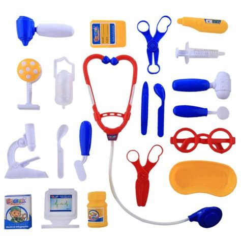 Share if you want this 21 Pcs/set Doctor Kit Medical Equiment Tools for Children Playing ...