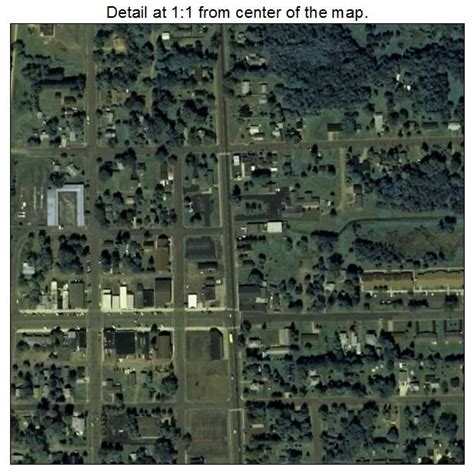 Aerial Photography Map of Webster, WI Wisconsin