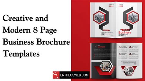 8 Page Business Brochure Templates – Creative and Modern Designs ...