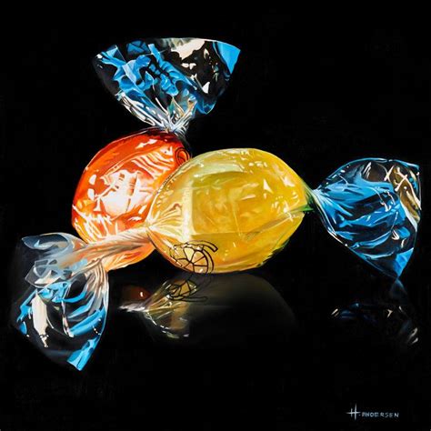 sweet wrapper candy Painting by Hauke Andersen | Saatchi Art