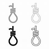 Hanging Gallows Drawings Sketch Coloring Page sketch template