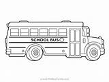 School Bus Coloring Page  Little Bee Family sketch template
