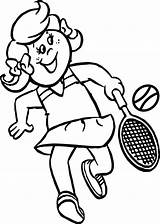Tennis Court Coloring Pages At GetColoringscom  Free Printable sketch template