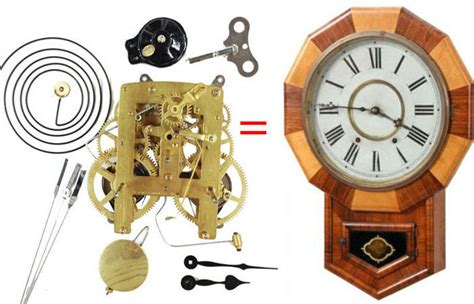 Pendulum Clock Parts Diagram