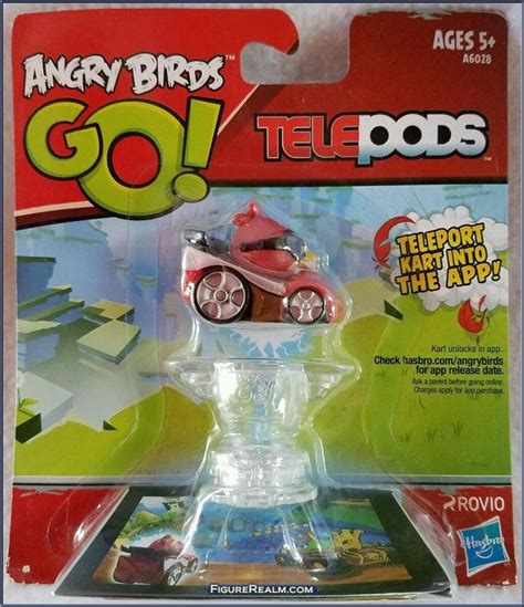 Red Bird - Angry Birds Go! - Telepods - Series 1 - Hasbro Action Figure