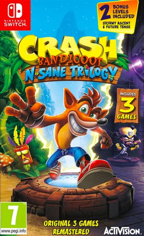 Crash Bandicoot N. Sane Trilogy (Nintendo Switch) News, Reviews ...