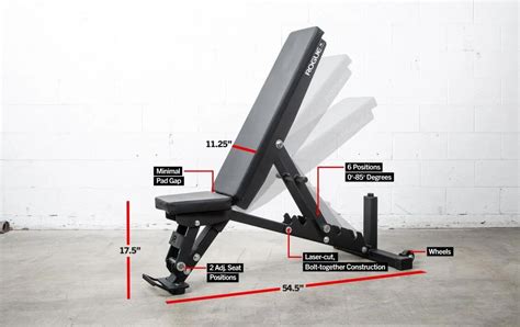 Rogue Adjustable Bench 2.0 | Garage Gym Lab