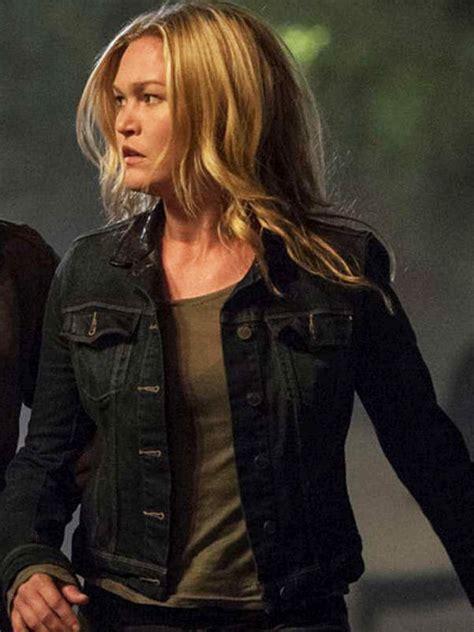 Julia Stiles Jason Bourne Black Denim Jacket