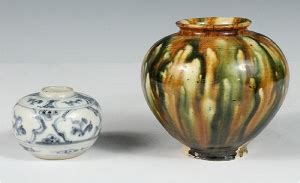 (2) Chinese Pottery Vases