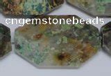 African Prase Jasper Gemstone Beads